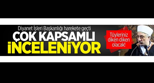 Diyanet İşleri Başkanlığı'ndan kapsamlı FETÖ raporu