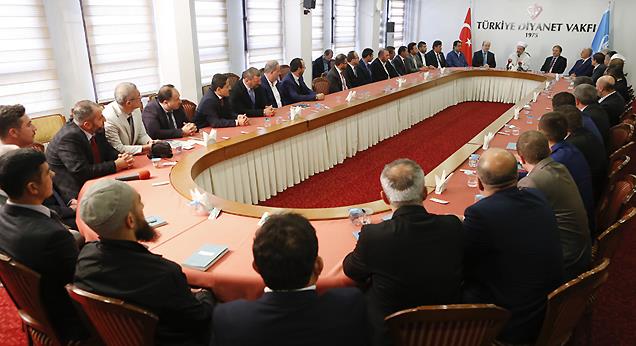 Başkan Görmez, 15 Temmuz 'Sala Gazileri'yle bir araya geldi...