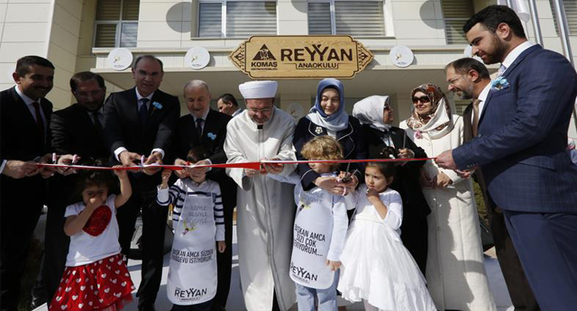 Reyyan Anaokulu Diyanet kampüsünde eğitim hayatına başladı…