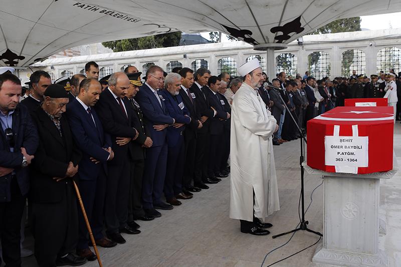 Diyanet İşleri Başkanı Görmez, Şemdinli şehitlerinin cenaze törenine katıldı