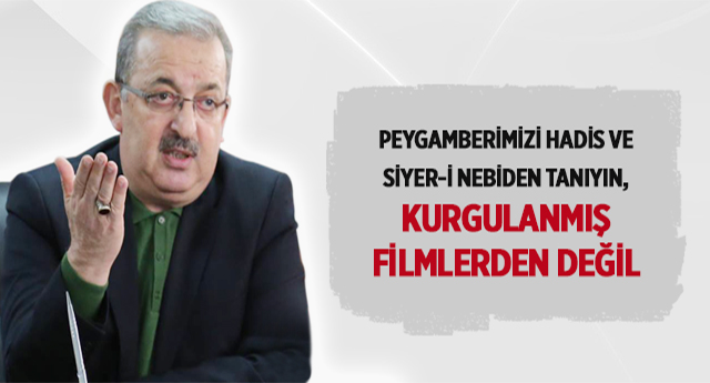 Genel Başkan Mehmet Bayraktutar ‘Hz Muhammet ’ filmine tepki gösterdi.