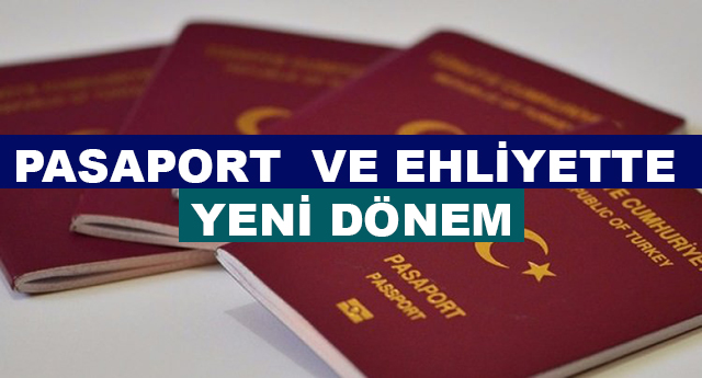 Pasaport ve ehliyeti Nüfus İdaresi verecek