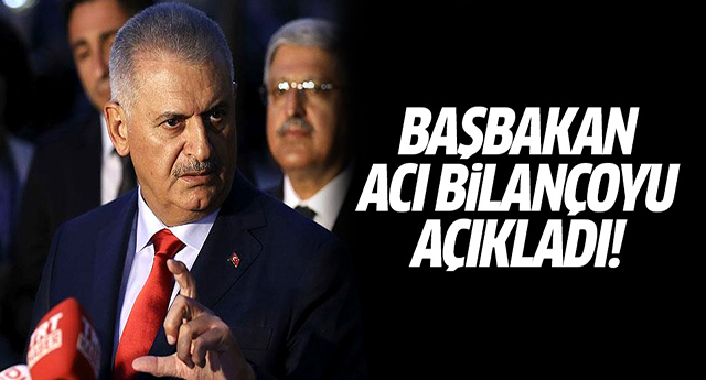Başbakan açıkladı: Diyarbakır'da 8 şehit!