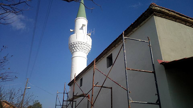 Gelibolu Adilhan Camii’nde Onarım Çalışması
