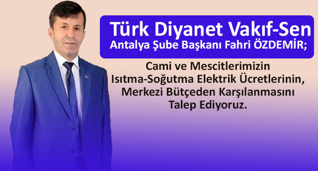 Başkan Özdemir'den Açıklama