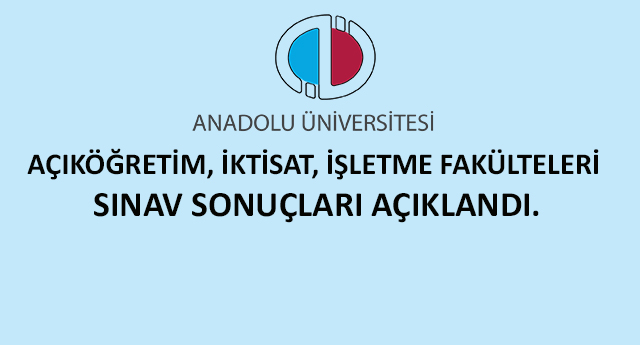 AOF Ara sınav sonuçları Açıklandı.