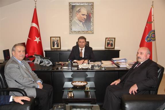 Sakarya Müftülüğü heyetinden, İl Emniyet Müdürü'ne taziye ziyareti