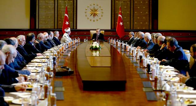Cumhurbaşkanı Erdoğan, Din İşleri Yüksek Kurulu İstişare Heyeti'ni kabul etti