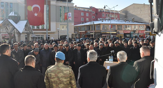 Şebinkarahisar’da Halepli Mazlumları Unutmadı