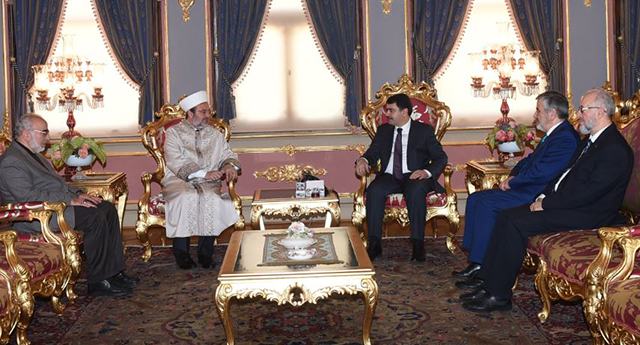Diyanet İşleri Başkanı Prof. Dr. Görmez’den Vali Şahin’e Ziyaret