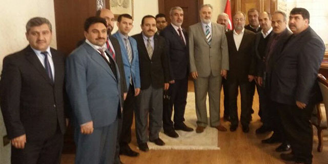 Diyanet-Sen Müftü Çinar’a Hoş Geldin Ziyaretine Gitti