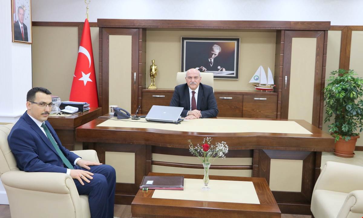 İl Müftüsü Çelik’ten  Vali İpek’i Ziyaret