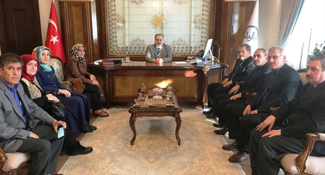 Adana Türk Diyanet Vakıf-Sen'den Müftü Çınar’a Ziyareti