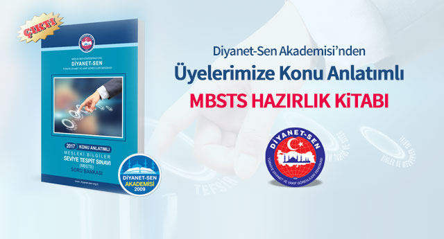 Diyanet-Sen Akademisi’nden Üyelerine Konu Anlatımlı MBSTS Hazırlık Kitabı