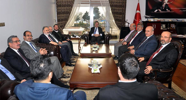 Bölge İl Müftüleri Osmaniye Valisini Ziyaret Etti