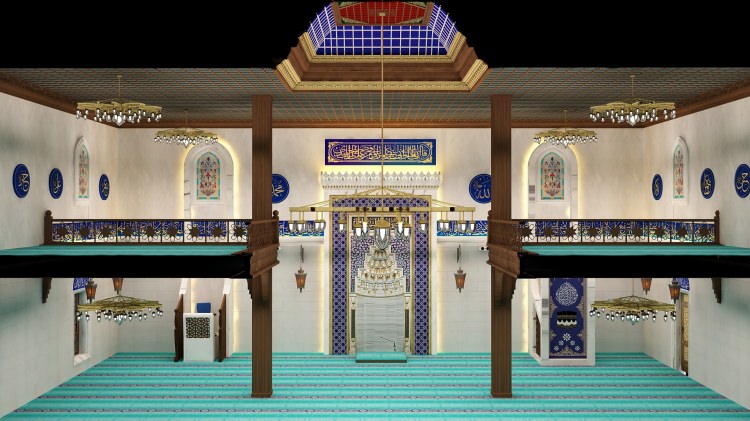 Yıldız Holding'ten komşuları için cami