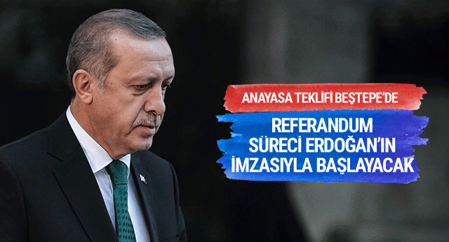 Anayasa paketi Beştepe'ye gönderildi