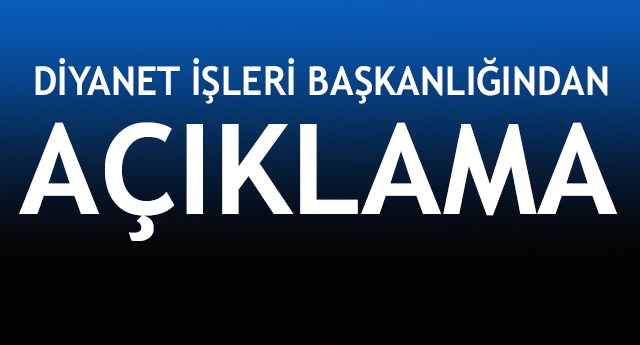 Diyanet'ten "Evet" Videosu Yayınlayan İmamlarla İlgili Açıklama