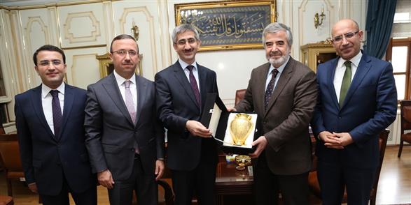 Din Öğretimi Genel Müdürü Yılmaz dan İstanbul Müftüsüne Ziyaret