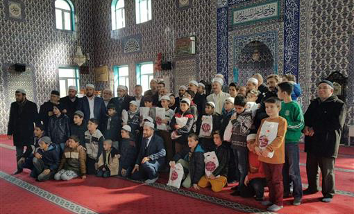 Tevhid Camiinden Haydi Çocuklar Namaza Kampanyası