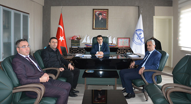 KYK İl Müdürü Dümen’den İl Müftüsü Çelik'e Ziyaret