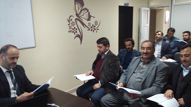 Adıyaman Samsat ta Personele Yönelik Okuma Programı