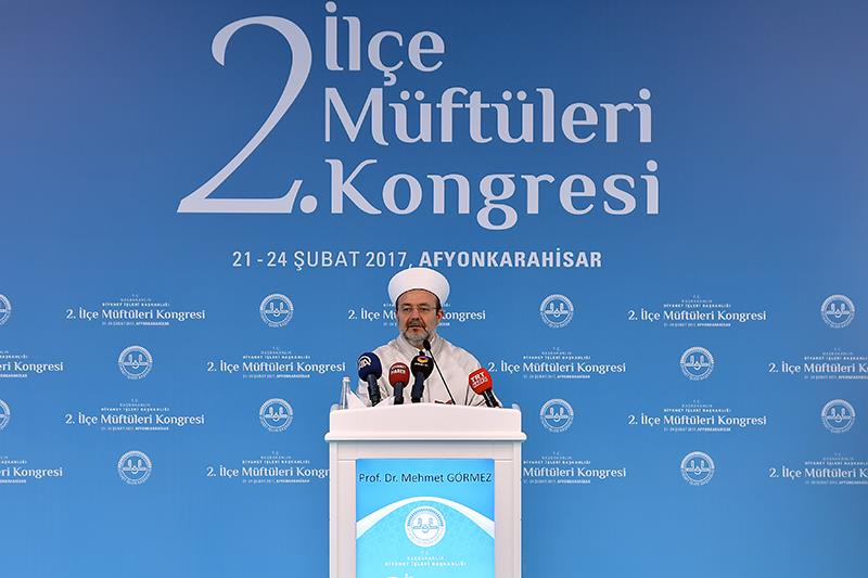 2. İlçe Müftüleri Kongresi Afyonkarahisar’da başladı