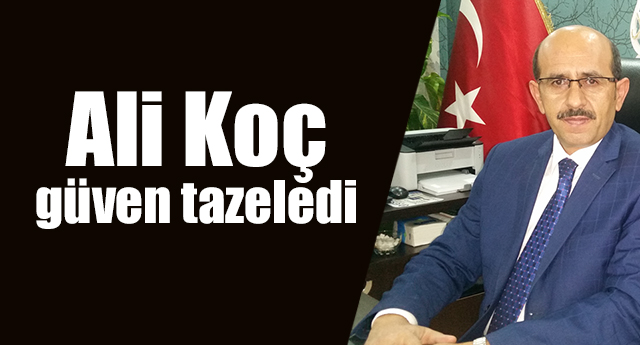 Ali Koç güven tazeledi