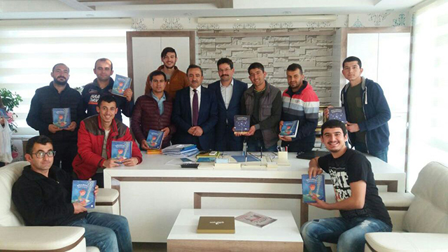  İşitme ve Konuşma Engellilerden Manavgat Müftüsüne Veda Ziyaret