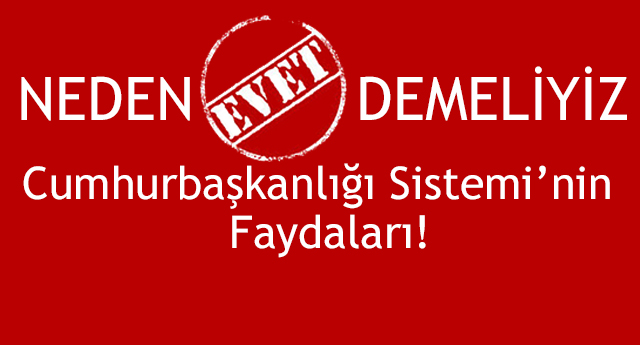 Neden EVET demeliyiz