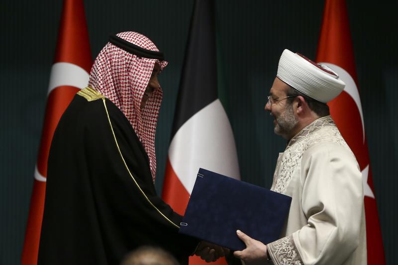 Diyanet ile Kuveyt İslam İşleri Bakanlığı arasında işbirliği protokolü imzalandı