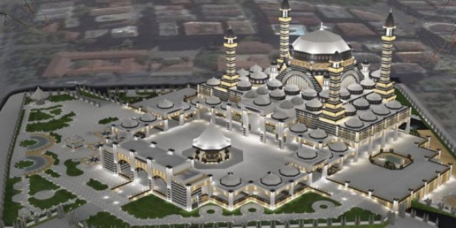 Diyarbakıra 20 bin kişilk Cami