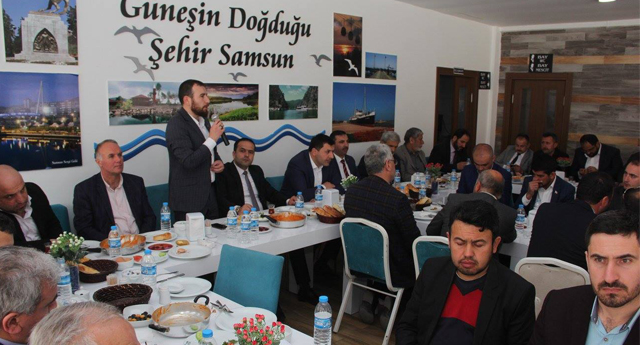 Din görevlileri Kahvaltıda buluştu.