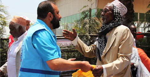 Türkiye Diyanet Vakfı’ndan Afrika’da 18 bin aileye gıda yardımı