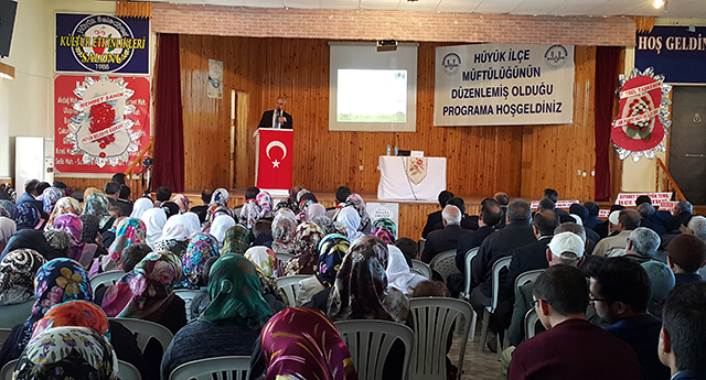 Hüyükte  Dolu Dolu Kutlu Doğum