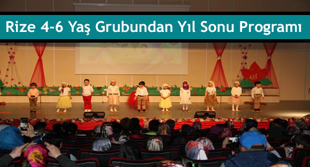 15 Temmuz Şehitler K.Kursu 4-6 Yaş Grubundan Yıl Sonu Programı