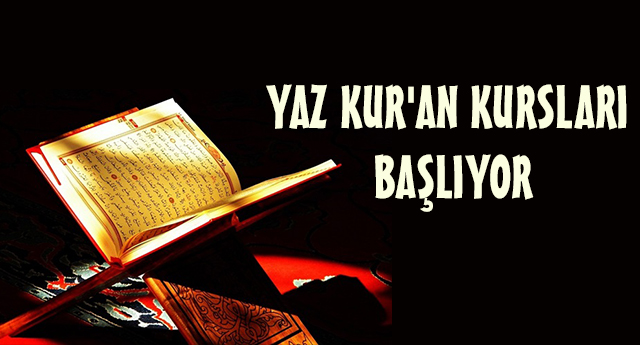 Yaz Kursları Başlıyor