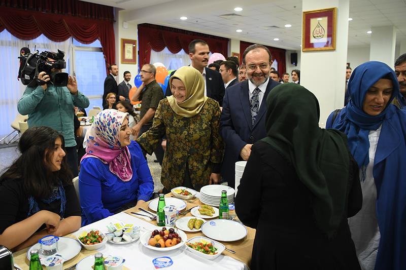 Şehit yakınları ve gaziler iftar sofrasında buluştu...