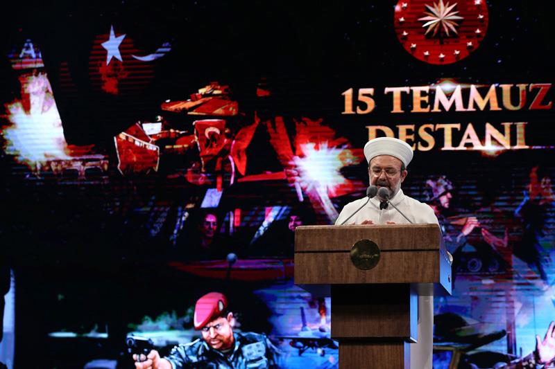 Beştepe’de ‘15 Temmuz Şehitleri Anma Programı’ düzenlendi