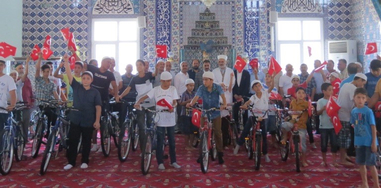 Sabah Namazında Buluştular Bisiklete Kavuştular