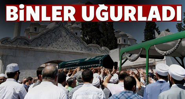 Hatipoğlu Hoca'nın cenazesine binler katıldı