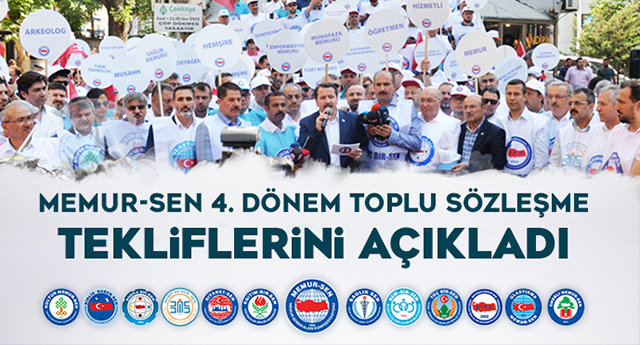 Memur-Sen Toplu Sözleşme Tekliflerini Açıkladı