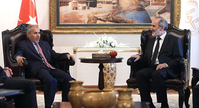 Başkanvekili Keleş, Suudi Maslahatgüzarı El Gamidi’yi kabul etti