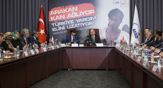 Türkiye’den Arakan için yardım seferberliği