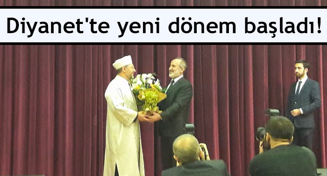 Diyanet'te yeni dönem başladı!