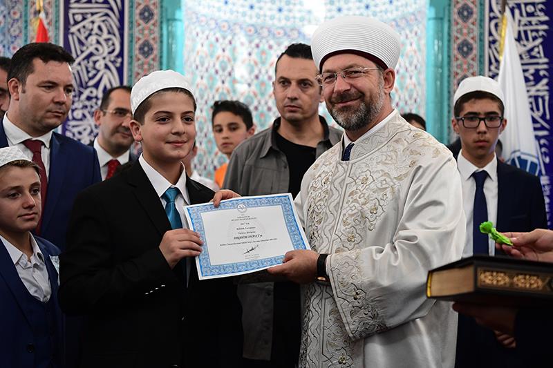  ‘Hafızlık Yarışması Türkiye Finali’ Amasya’da gerçekleştirildi.