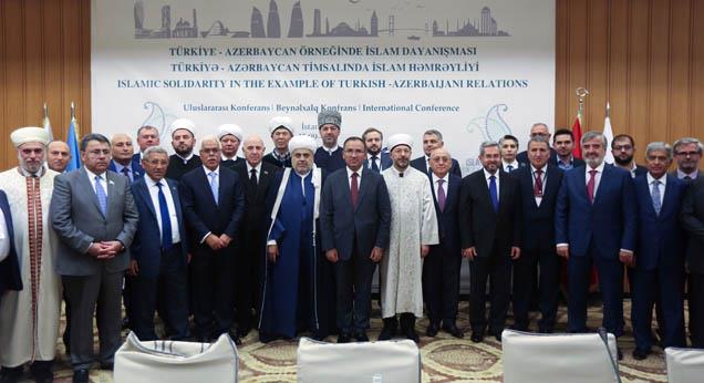 Başkan ERBAŞ İslam Dayanışması Konferansı açılış programına katıldı.