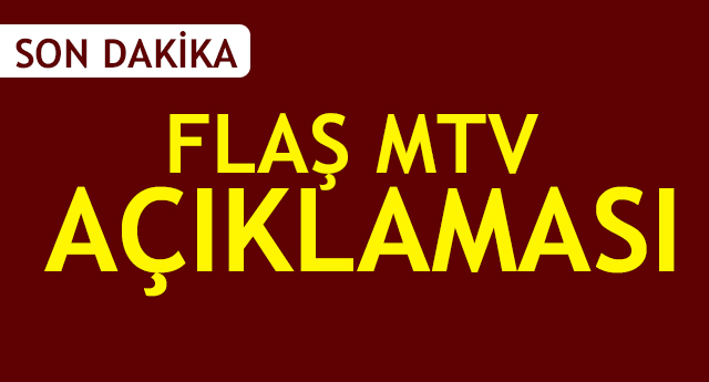 Mehmet Şimşek'ten flaş MTV açıklaması