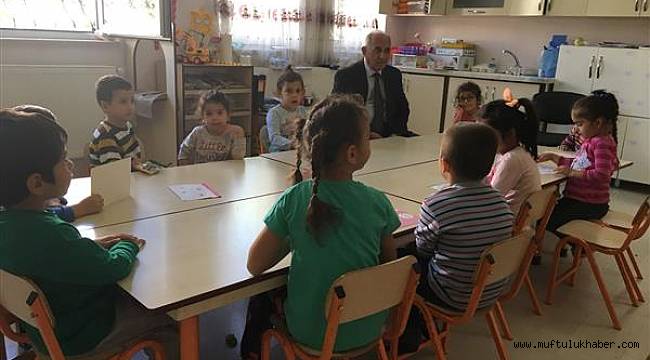Müftü M. Ali Öztürkçü 4-6 Yaş Kur'an Kurslarını Ziyaret Etti