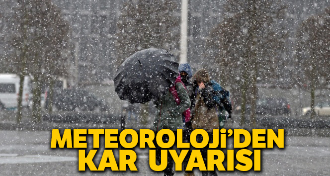 Meteoroloji'den kar uyarısı, 8 Ocak Salı yurtta hava durumu